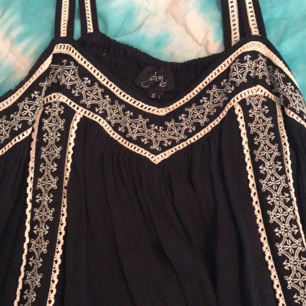black dress w lace !